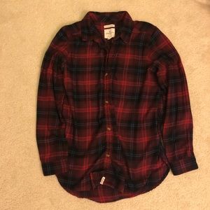 American Eagle Boyfriend Plaid Flannel